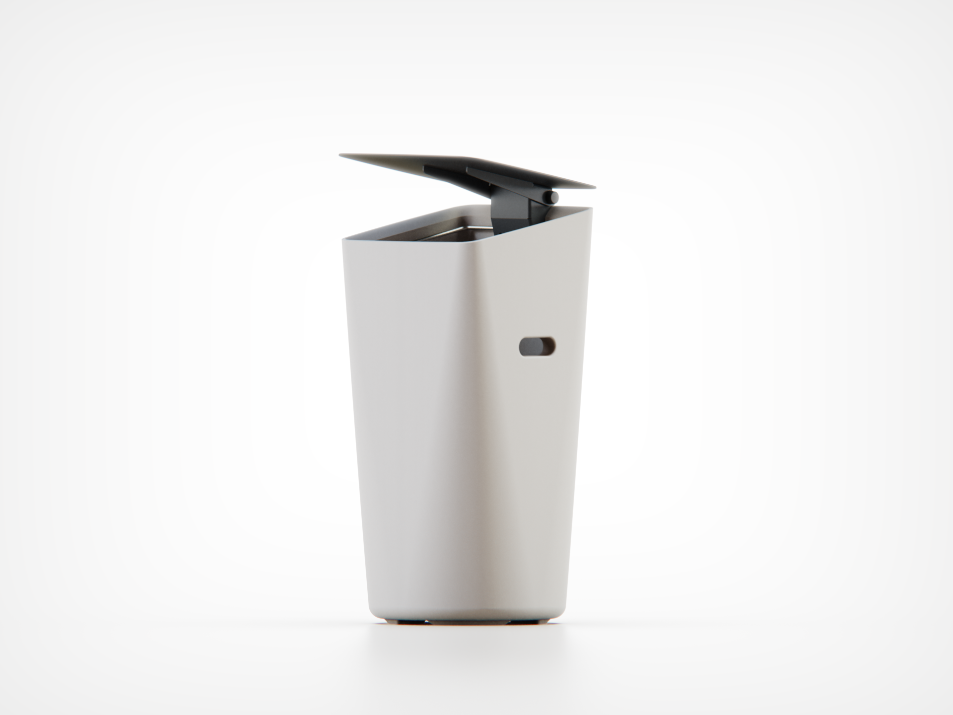 [BKT-BA-009/C-TAP/BCO] Basurero 009 (Blanco, Con tapa)